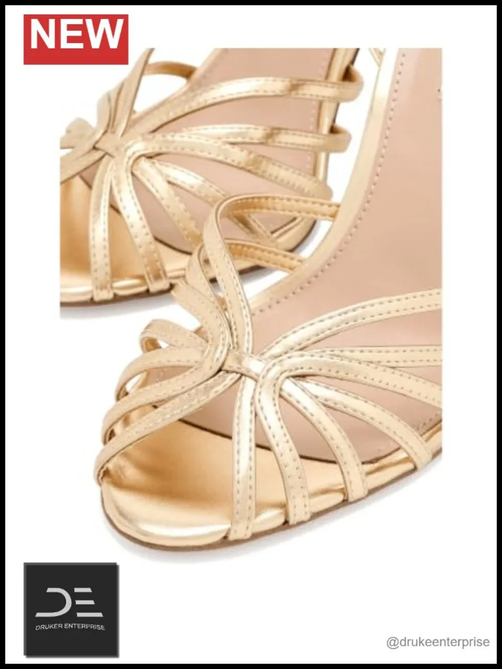 Strappy Vegan Leather Stiletto Heels, Almond Toe, Ankle Buckle Heels for Women